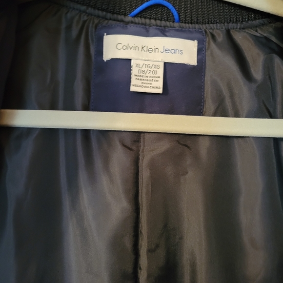 Youth Boys Calvin Klein Bomber Jacket - Picture 3 of 3